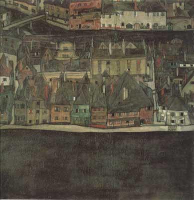 Egon Schiele The Samll city III (mk12)